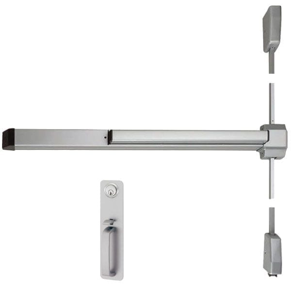 Von Duprin 2227TP Vertical Rod Exit Device with Thumbpiece Pull
