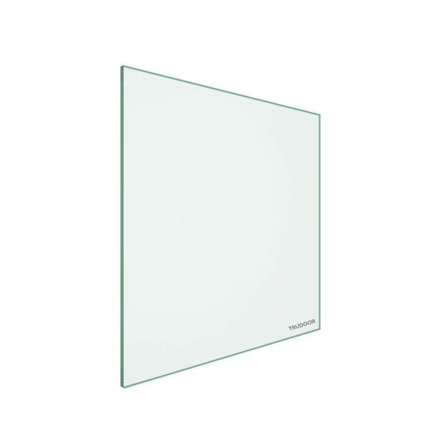 1/4" Thick Clear Tempered Glass for Commercial Doors