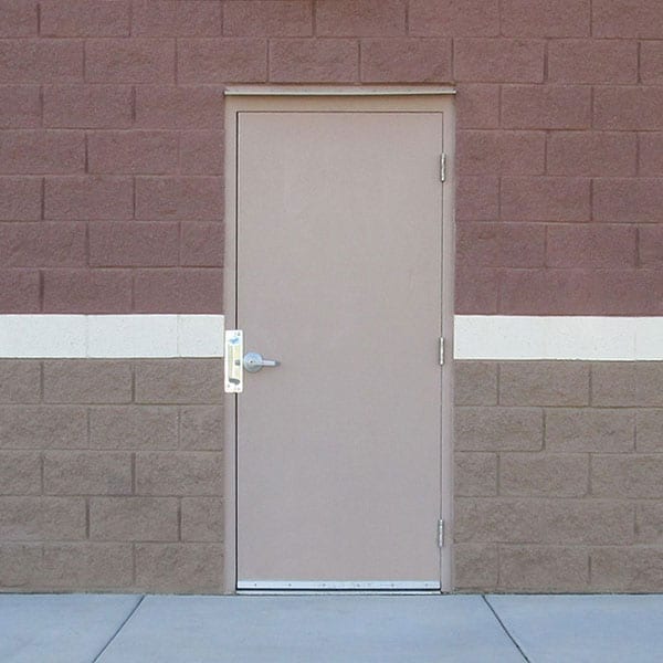Flush Commercial Hollow Metal Doors, Industrial Steel Doors