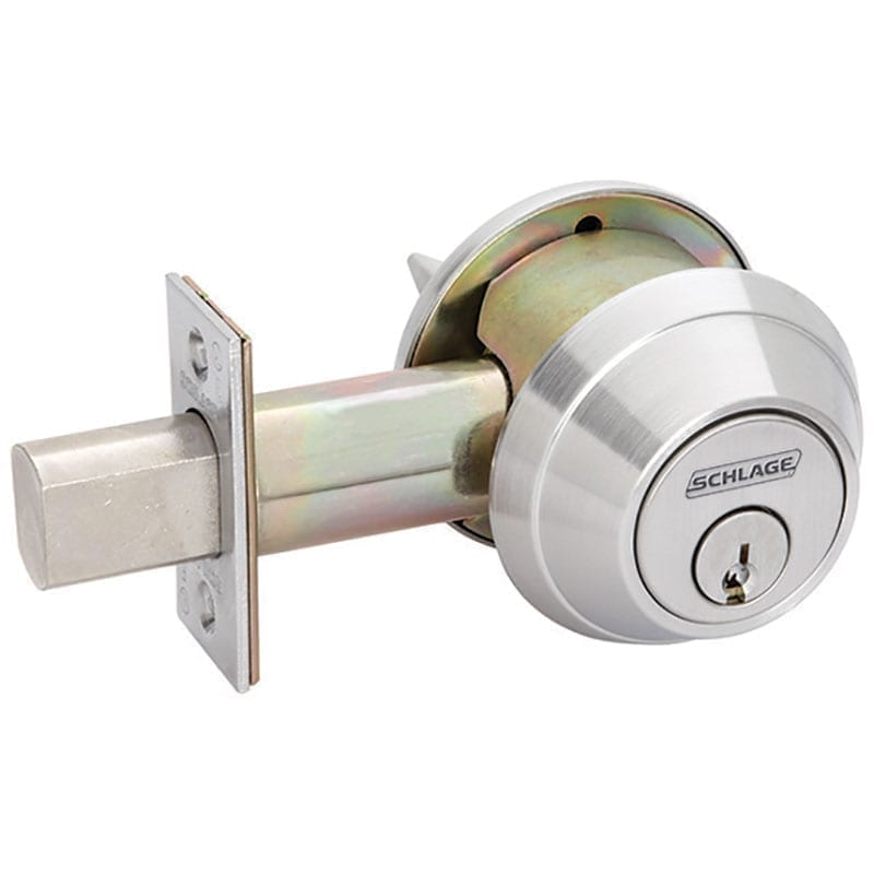 Schlage B660P Single Cylinder Deadbolt Heavy Duty Grade 1