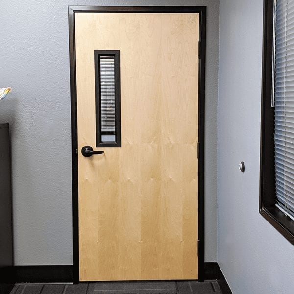 Commercial Office Wood Door Wth Glass E1593365212506 