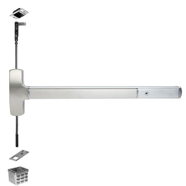 Falcon 25-C-EO Concealed Vertical Rod Exit Device for Metal Door