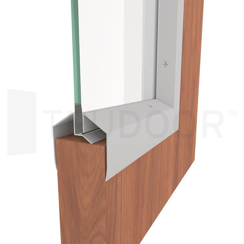 Air Louvers VSL Door Lite Kit PAK w/ PYRAN® Platinum F Fire Glass